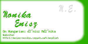 monika enisz business card